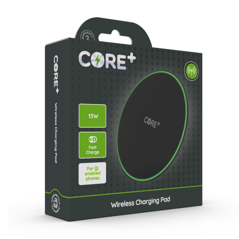 CORE+ 15W Wireless Charging Pad