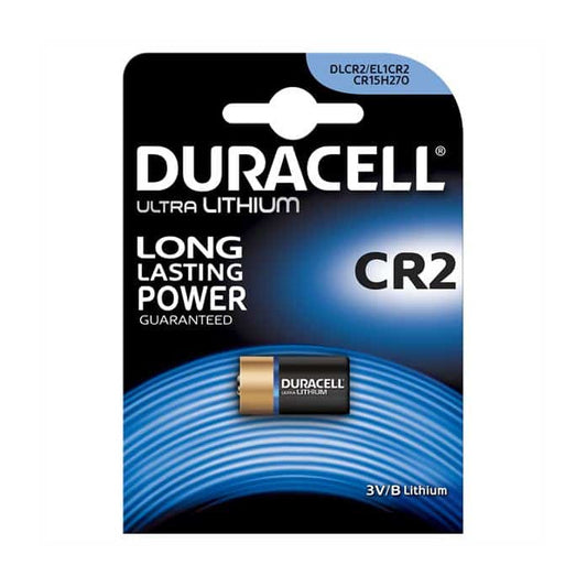 CR2 Duracell Lithium Battery, 3V