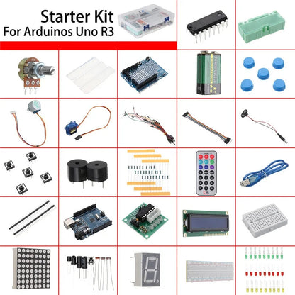 DIY Electronic Starter Kit Compatible with Arduino UNO