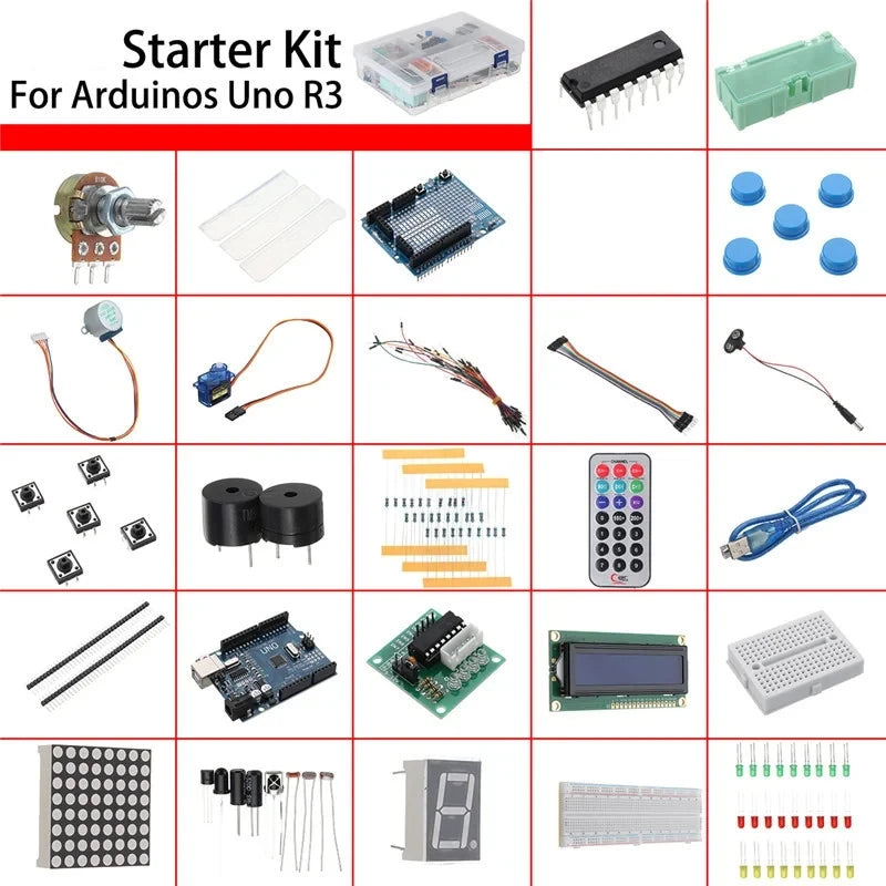 DIY Electronic Starter Kit Compatible with Arduino UNO