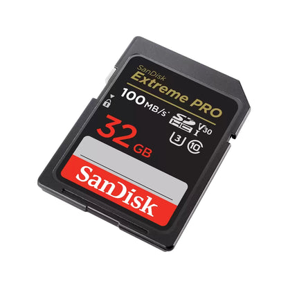 SanDisk 32GB Extreme PRO SDHC UHS-I Card, 100MB/s