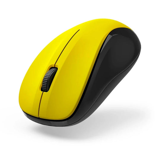 Hama MW-300 V2 Silent Optical 3-Button Wireless Mouse, Yellow