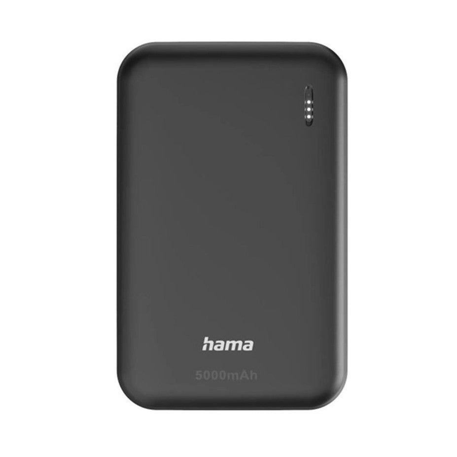 Hama Pocket 5 5000mAh Fast Charge Powerbank, 2x USB-A