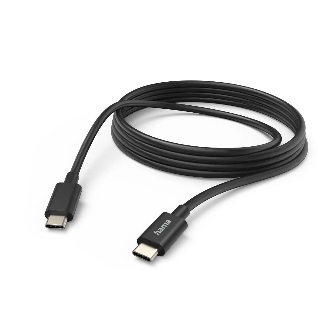 Hama Power Delivery PD 3A USB Type-C to Type-C Cable Black 3 Metre