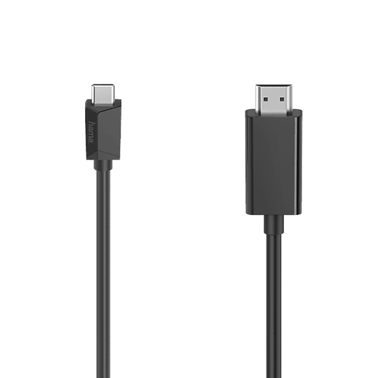 Hama 4K Ultra-HD USB Type-C  to HDMI Cable, 1.5 Metre