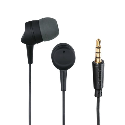 Hama Kooky In-Ear Earphones with Microphone - Black