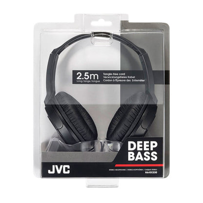 JVC HARX330 Deep Bass Full-Size Over-Ear Stereo Headphones