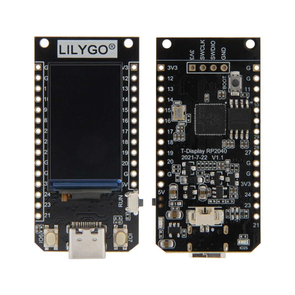 LILYGO T-Display RP2040 Dual ARM Module 1.14 inch LCD