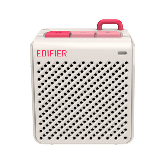 Edifier MP85 Portable Bluetooth 5.3 Wireless Speaker, White/Pink