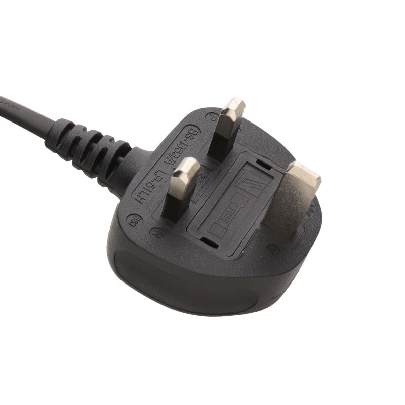 Mercury C7 Mains Power Leads UK Plug - Figure 8 3A