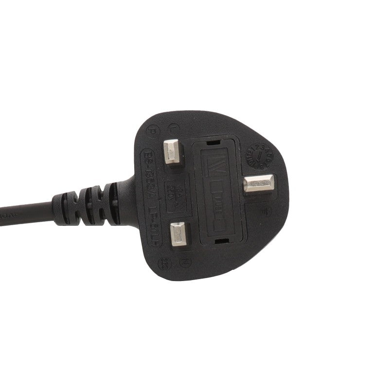 Mercury C7 Mains Power Leads UK Plug - Figure 8 3A