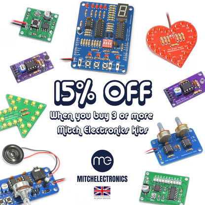 MitchElectronics 15% OFF DIY Electronic Soldering Kits Sale