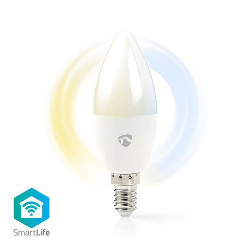 Nedis Wi-Fi LED Smart Bulb Warm/Cool White E14 SES Candle