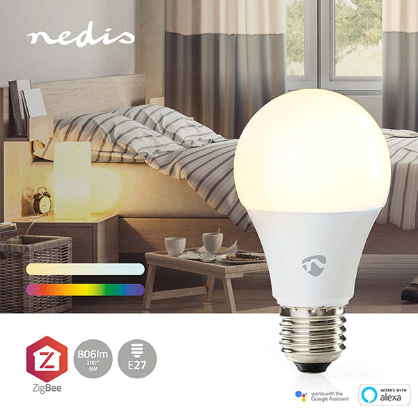 Nedis Wi-Fi LED Smart Bulb Warm/Cool White E27 ES