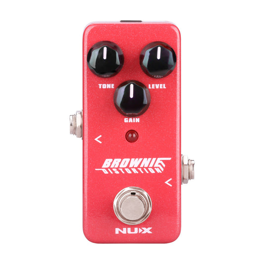 NU-X Brownie Distortion Guitar FX Pedal