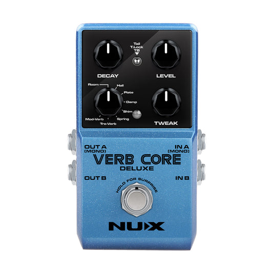 NU-X Verb Core Deluxe Guitar FX Pedal