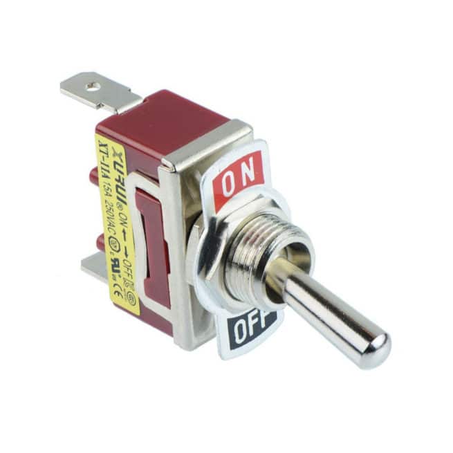 On-Off Latching Toggle Switch SPST