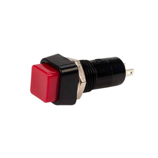 On-Off Momentary Square Push Switch (Red)