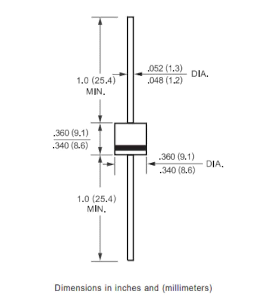 P600A Diode (2 Pack)