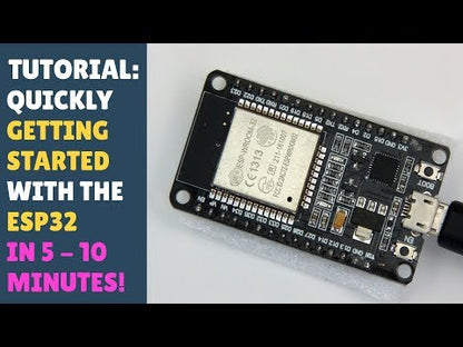 ESP32 30-Pins WROOM32 Doit DevKit V1, Soldered