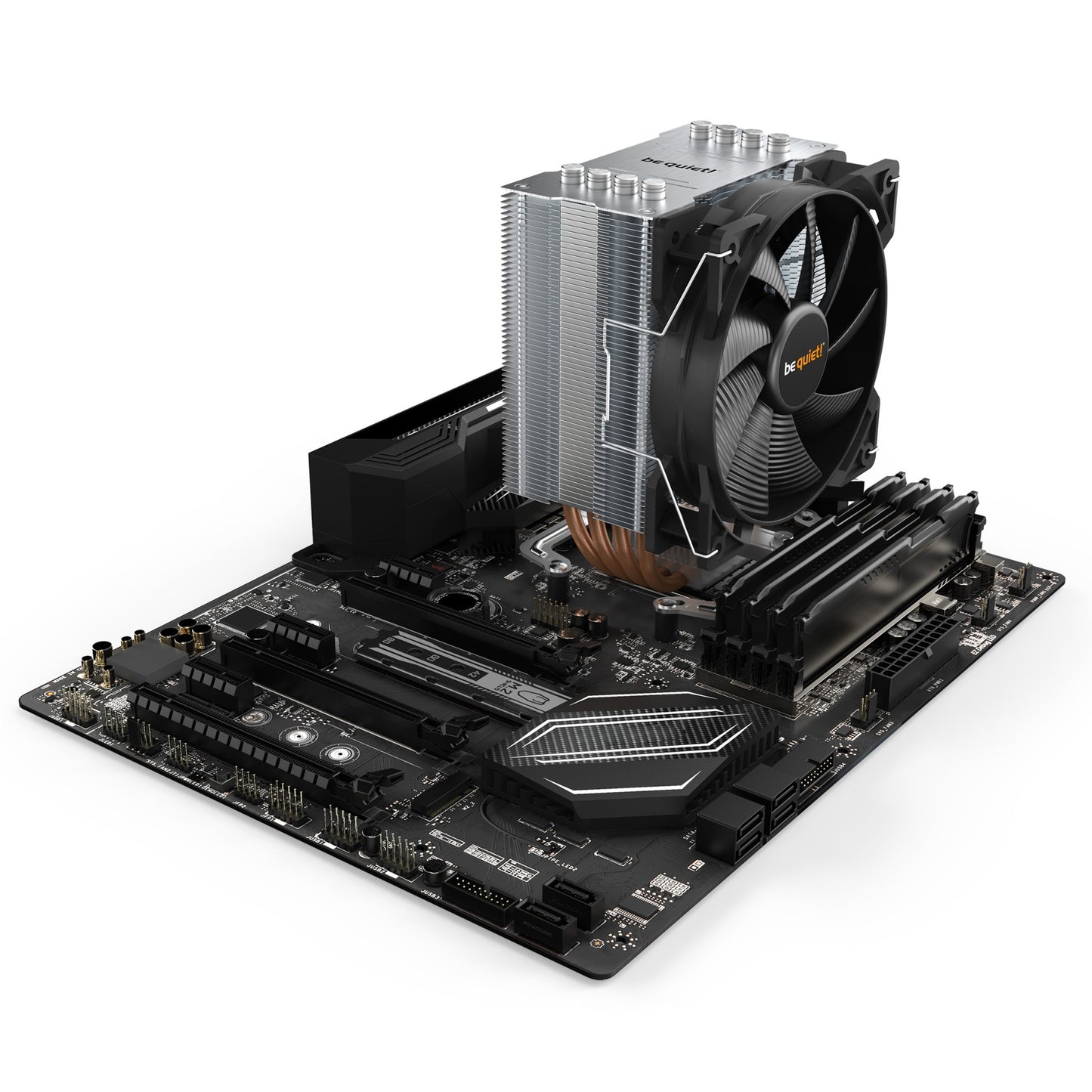 Be Quiet! BK006 Pure Rock 2 Heatsink & PWM Fan For Intel & AMD, 150W TDP