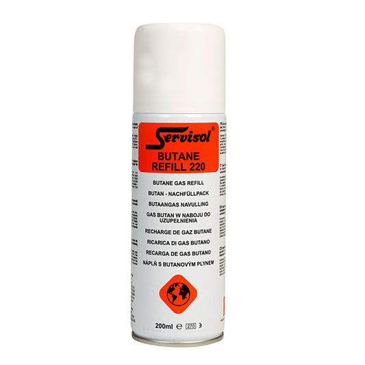 Servisol Butane Gas Refill 200ml