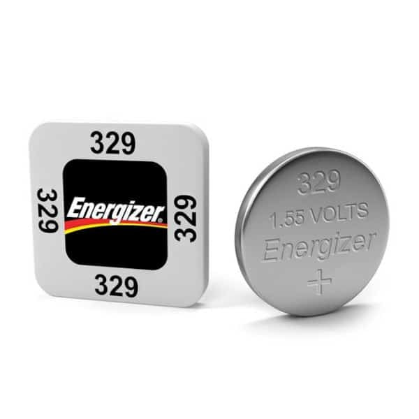 SR731SW/329/AG18 Energizer Silver Oxide Coin Cell Battery, 1.55V