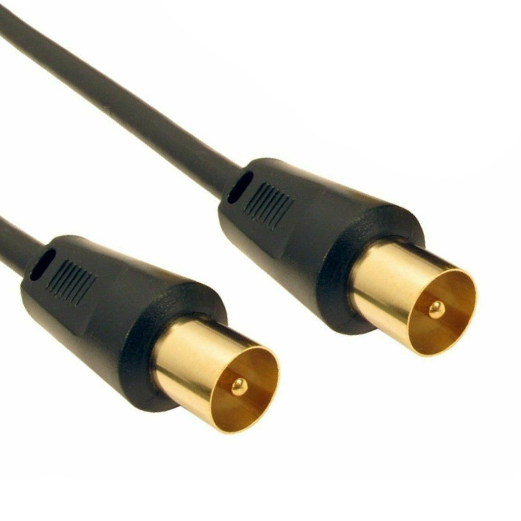 Gold Plated Digital TV Aerial Cable for Freeview