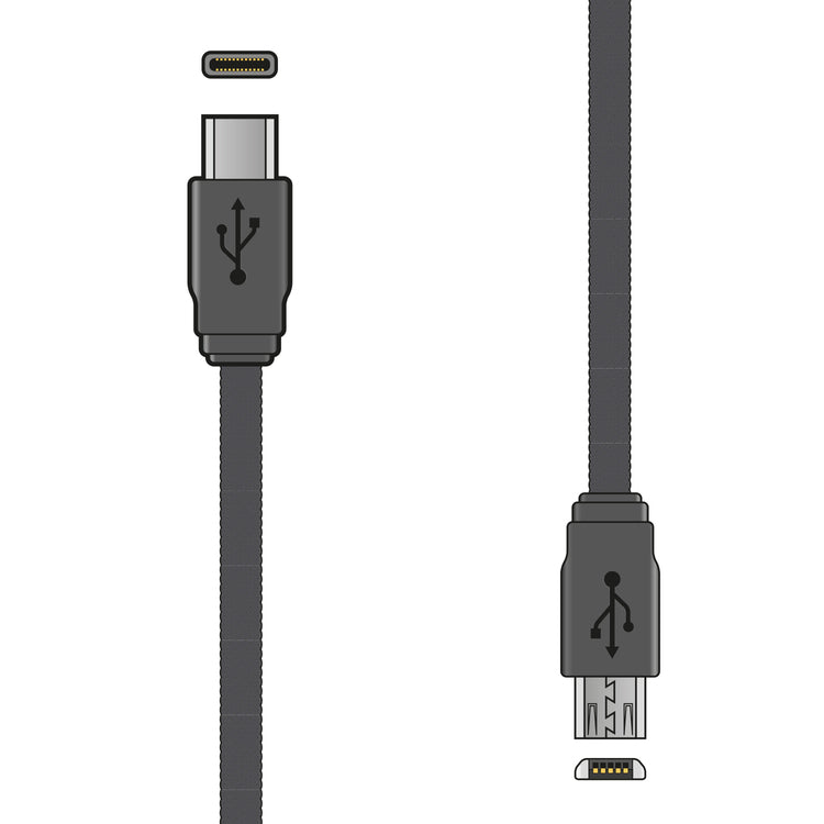 AV:Link USB Type-C to Micro USB Sync & Charge Lead 1.5m