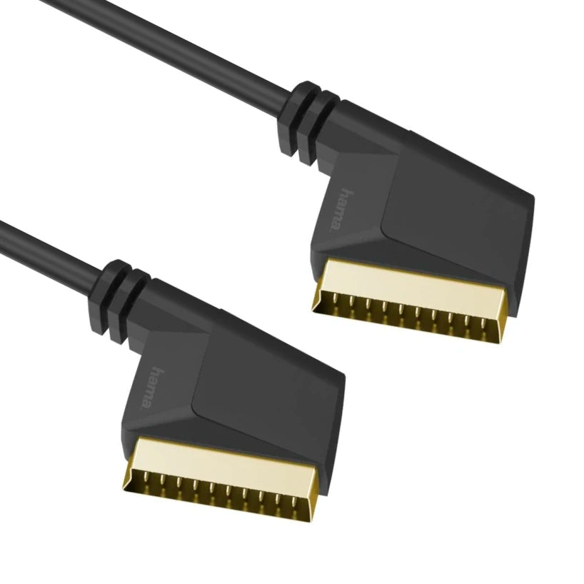 Hama Gold Plated Scart Plug to Plug Video Cable 1.5 Metre